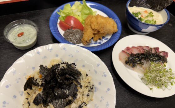 おうちで作れる！絶品！簡単！のりレシピ３品！